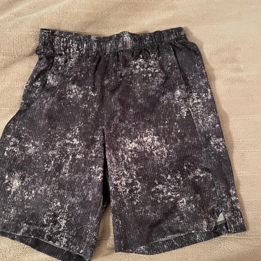 Old Navy Black and Gray Athletic Shorts